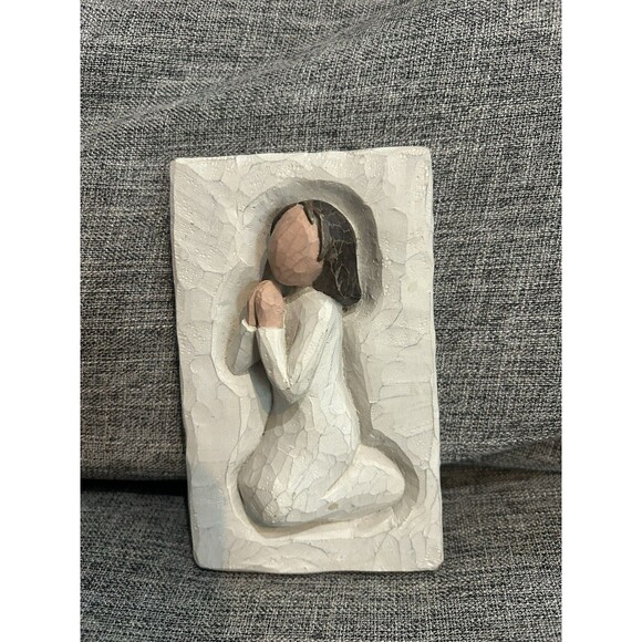 2001 Demdaco Willow Tree Prayer Wall Plaque Susan Lordi - Picture 1 of 4